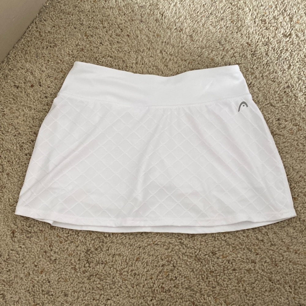 Womens skort white